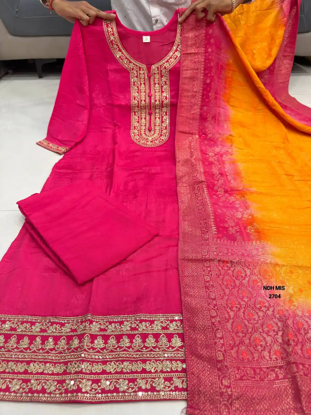 Heritage Straight Line Salwar